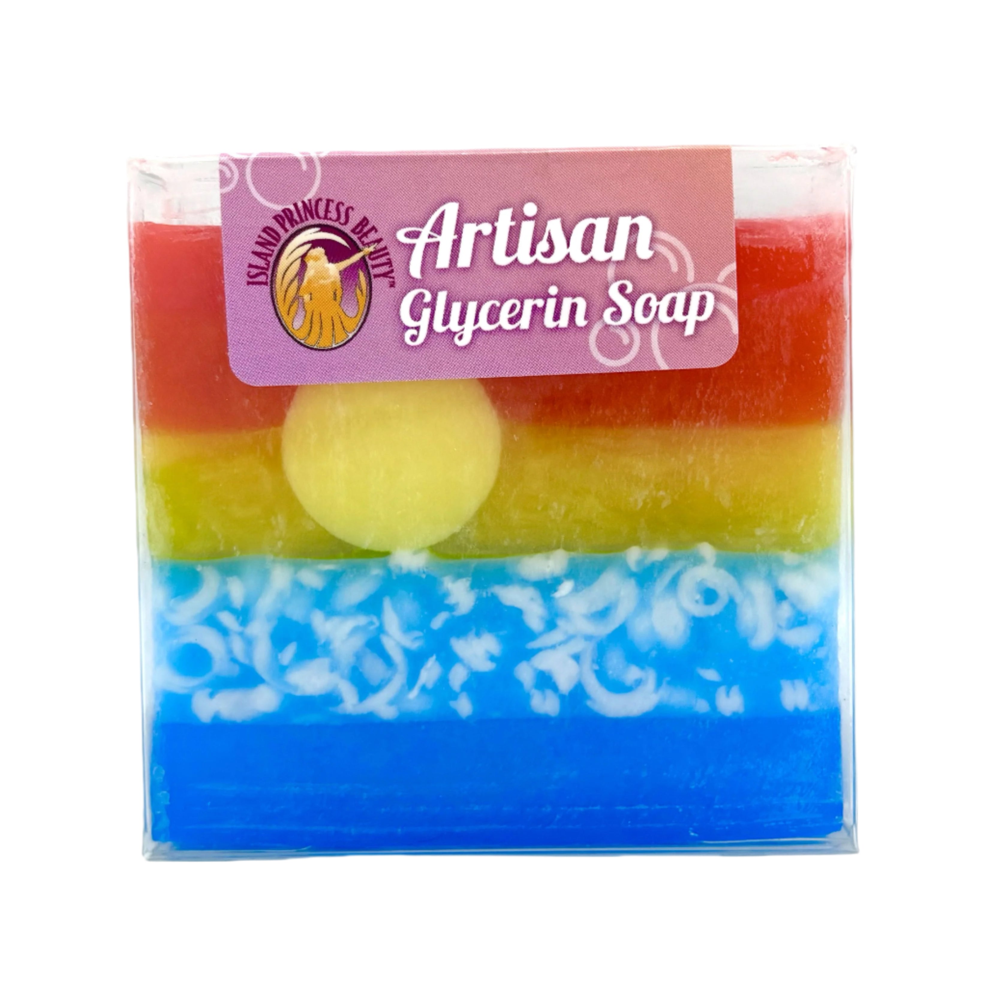ARTISAN GLYCERIN SOAP HAWAIIAN SUNSET