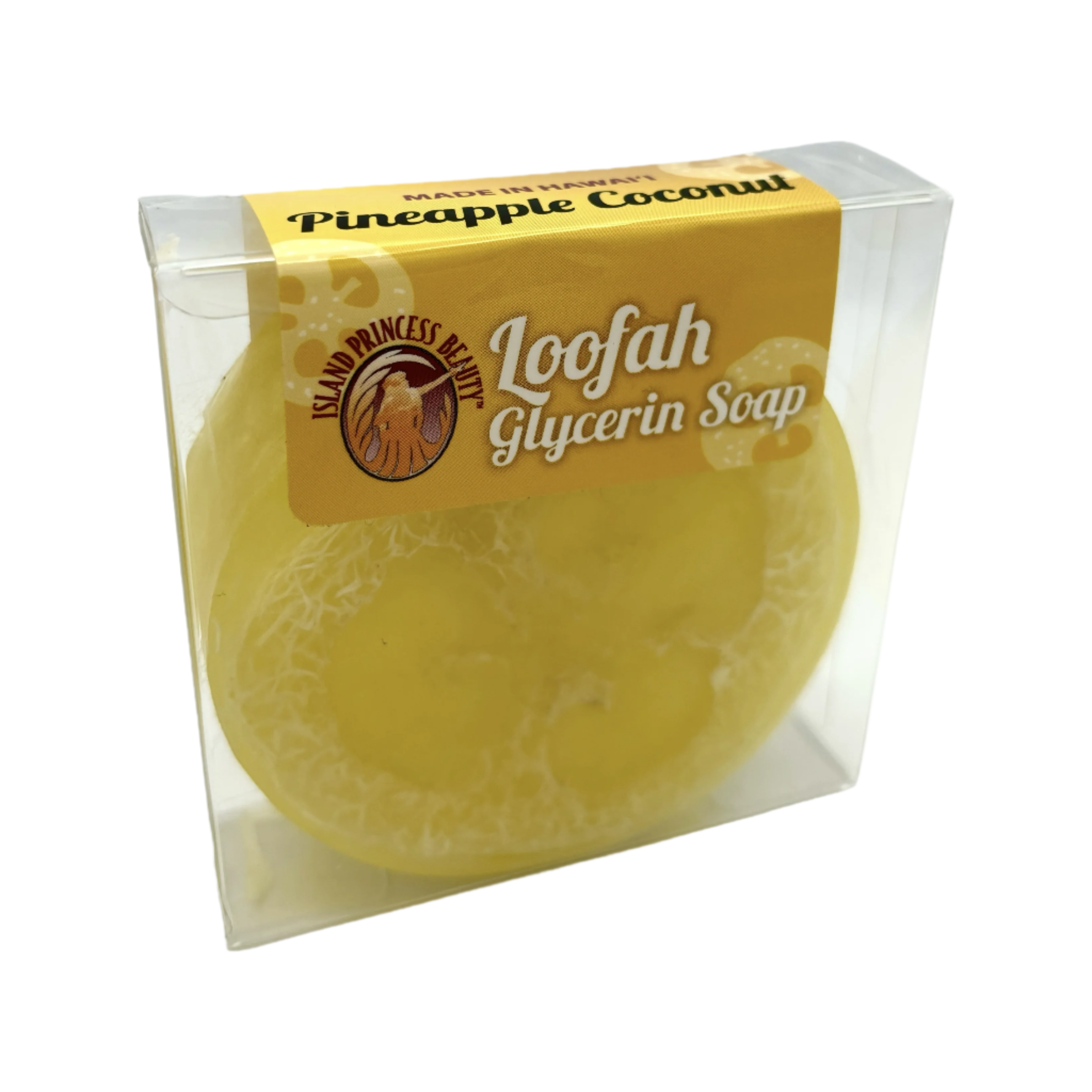 GLYCERIN LOOFAH SOAP PINEAPPLE COCONUT