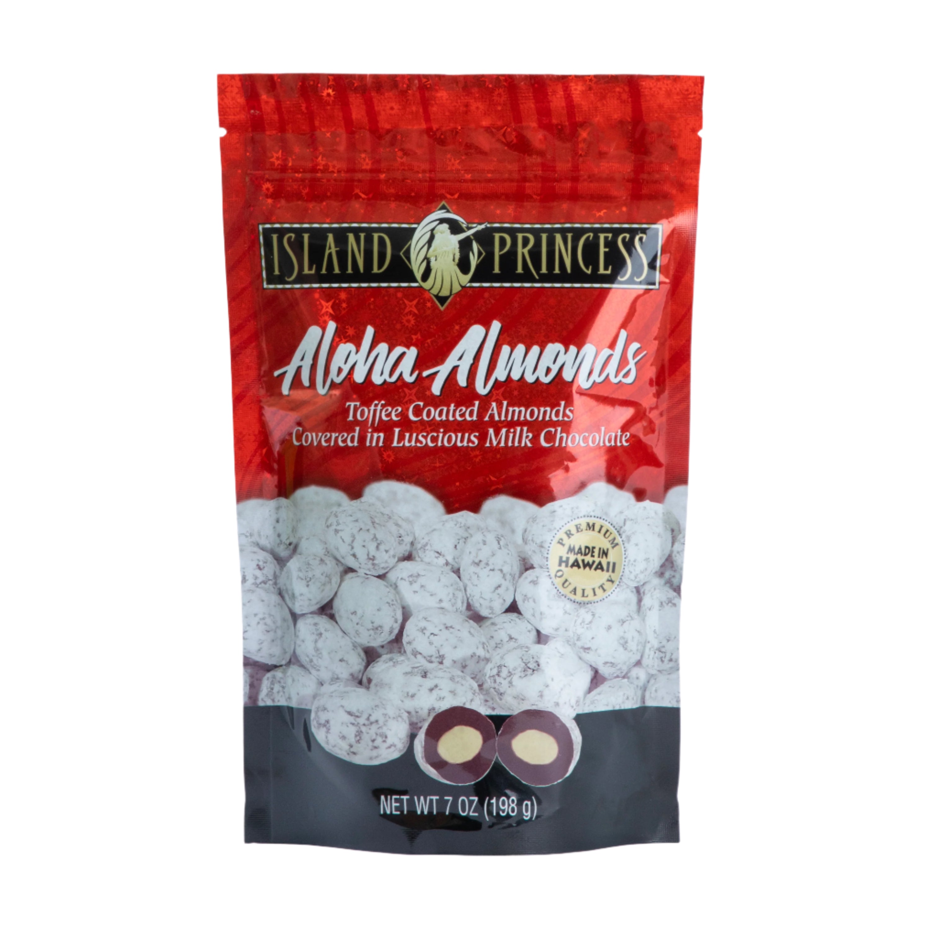 ALOHA ALMONDS 7OZ RESEALABLE BAG (Multiple quantity options)
