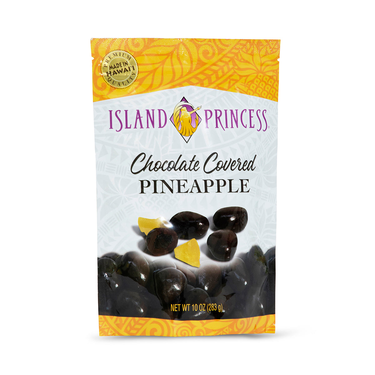 CHOCOLATE COVERED PINEAPPLE 10 OZ POUCH (multiple size options)