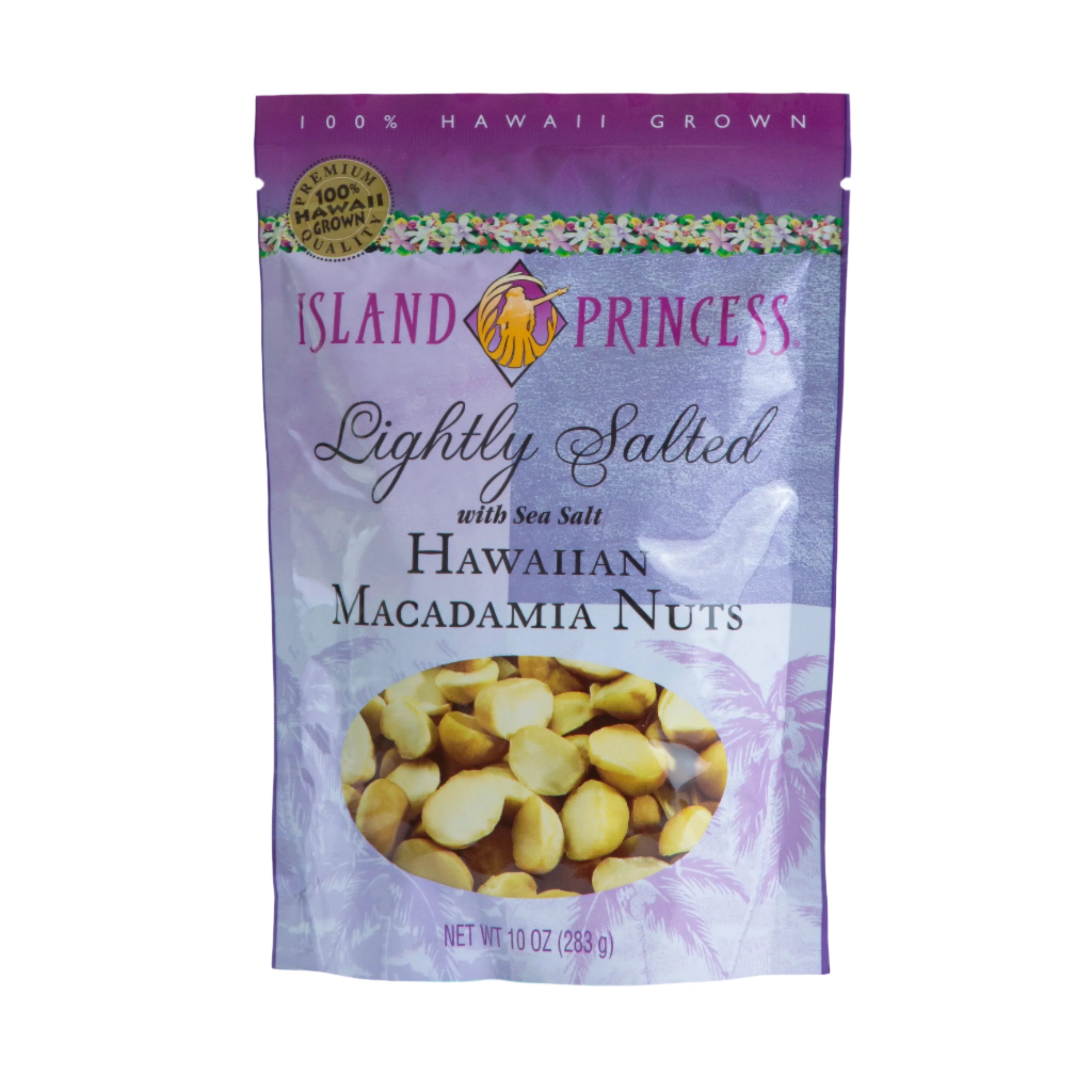 LIGHTLY SALTED MACADAMIA NUTS 10OZ RESEALABLE BAG (multiple quantity options)