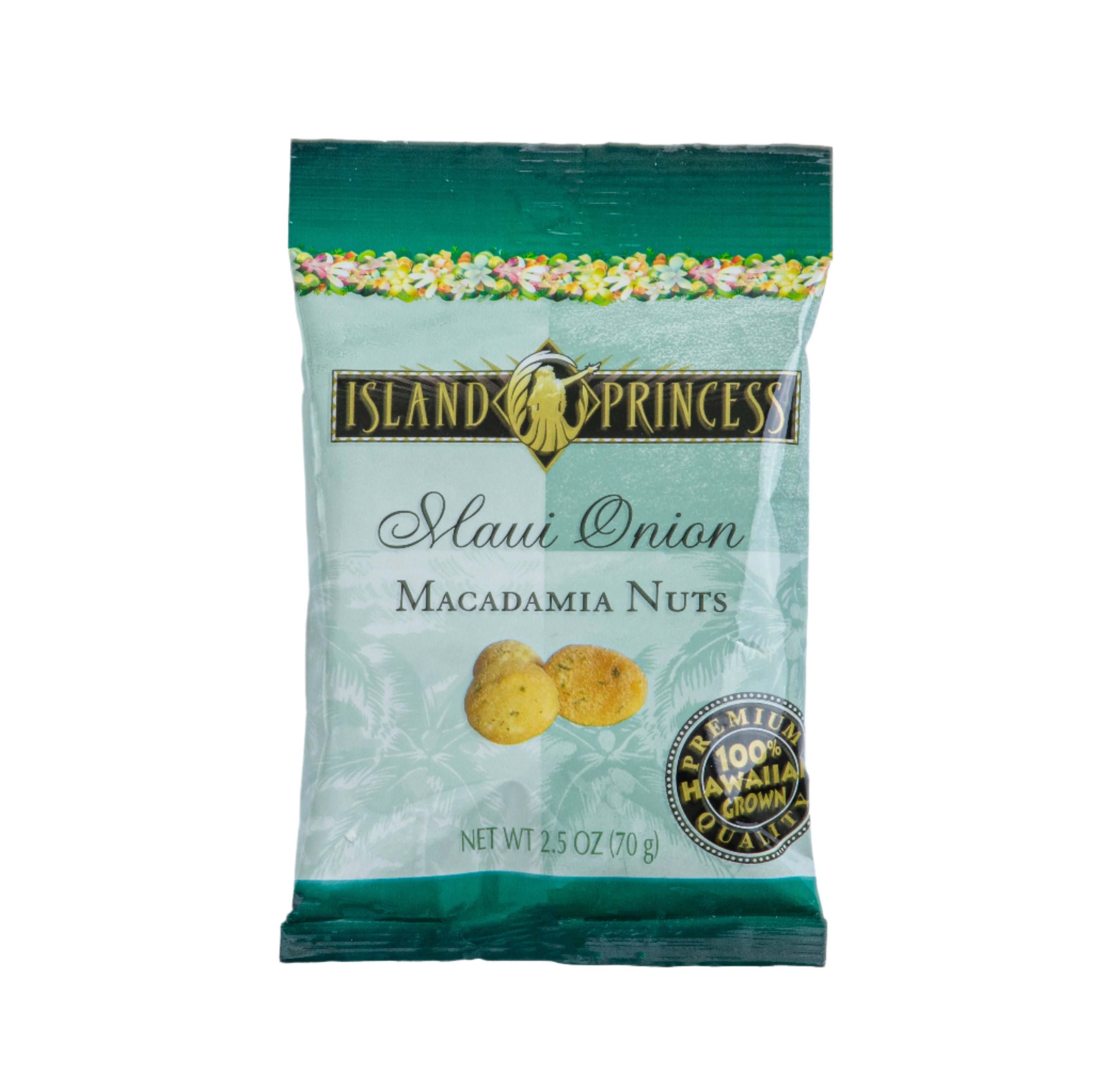 MAUI ONION MACADAMIA NUTS 2.5OZ SNACK BAGS (multiple quantity options)