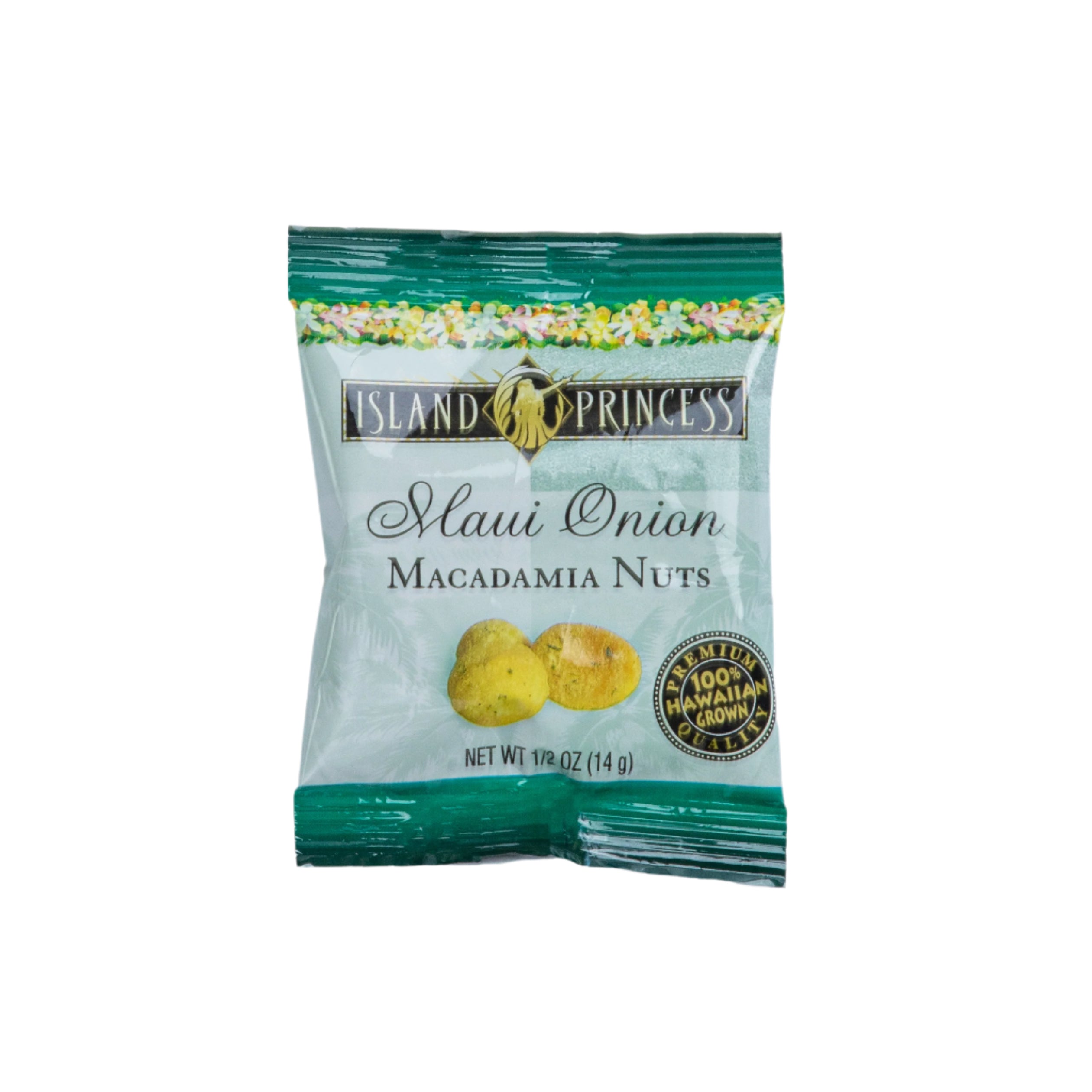 MAUI ONION MACADAMIA NUTS 0.5OZ MINI BAGS (CASE OF 36 BAGS)