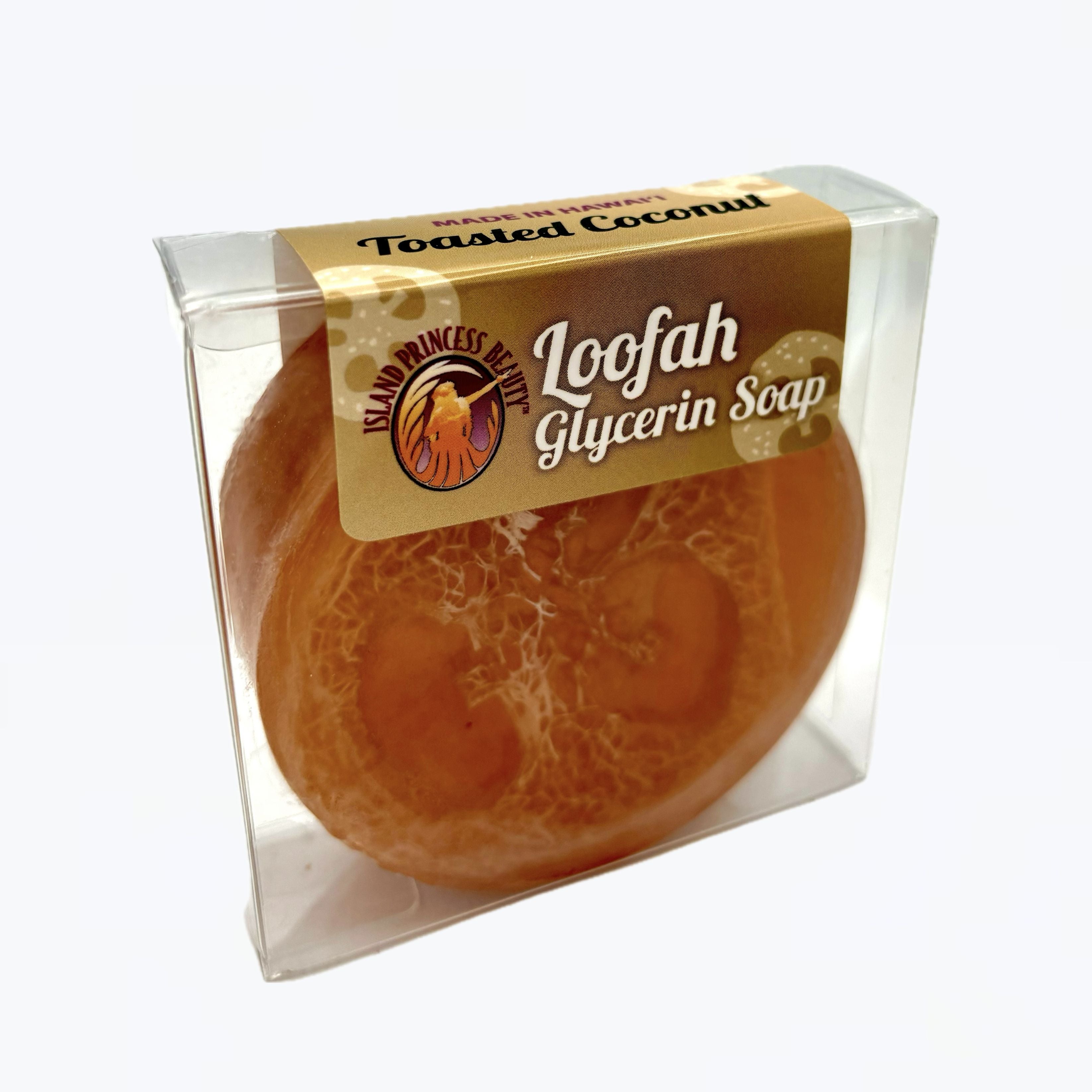 GLYCERIN LOOFAH SOAP TOASTED COCONUT