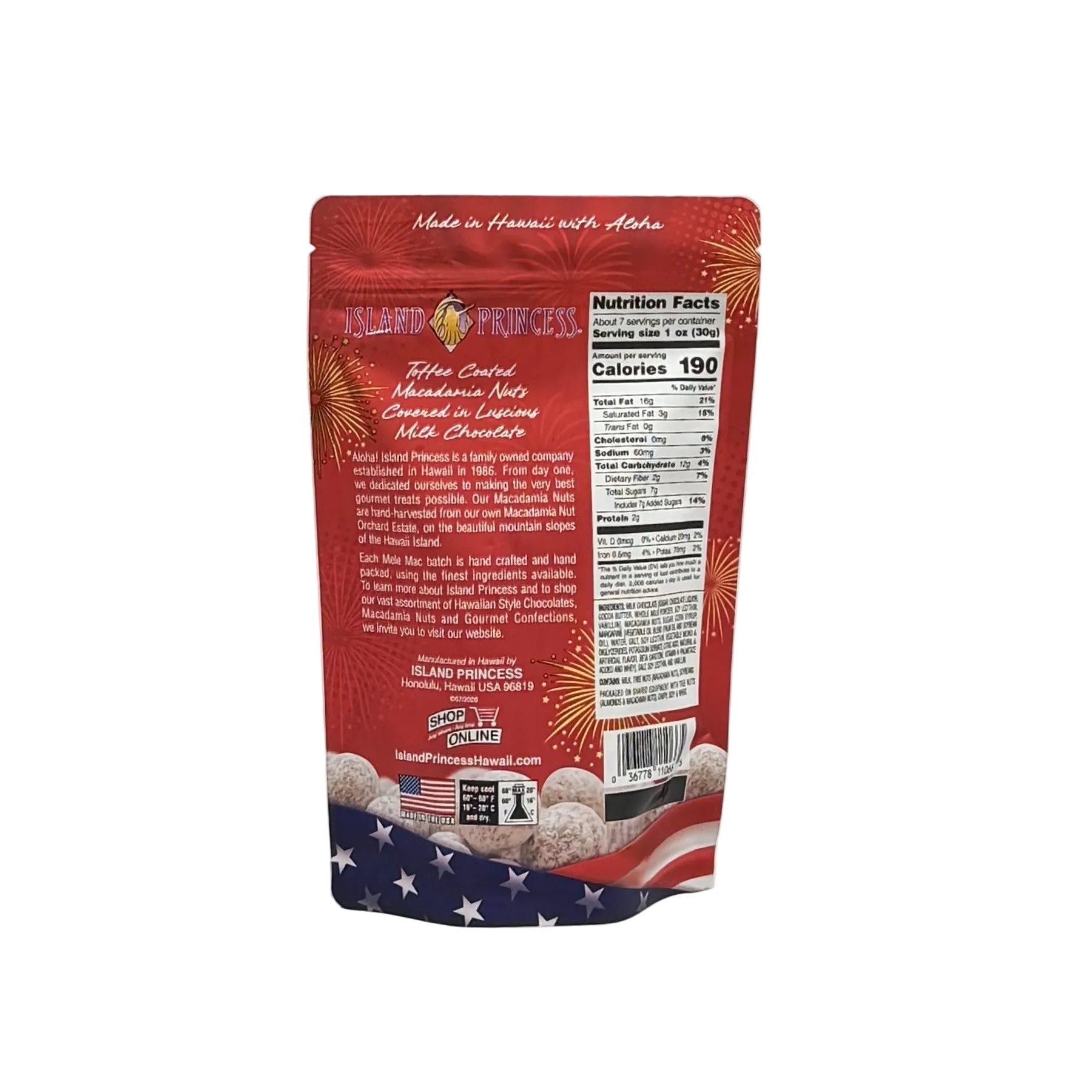USA MELE MACS 7OZ RESEALABLE BAG (multiple quantity options)