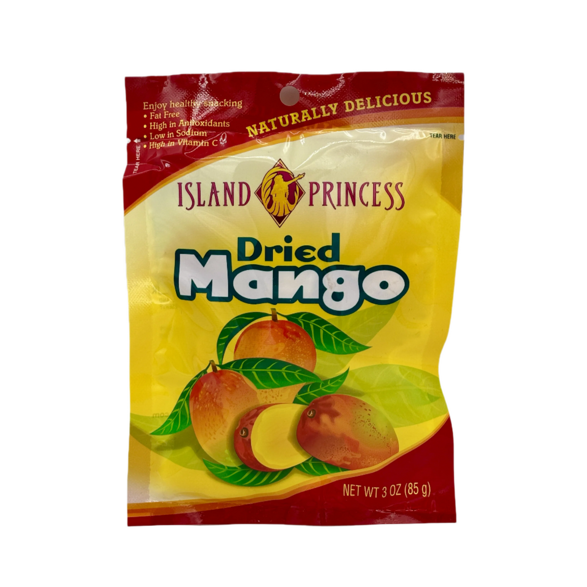 DRIED MANGO 3OZ SNACK BAG (3 BAGS) | Island Princess Hawaii
